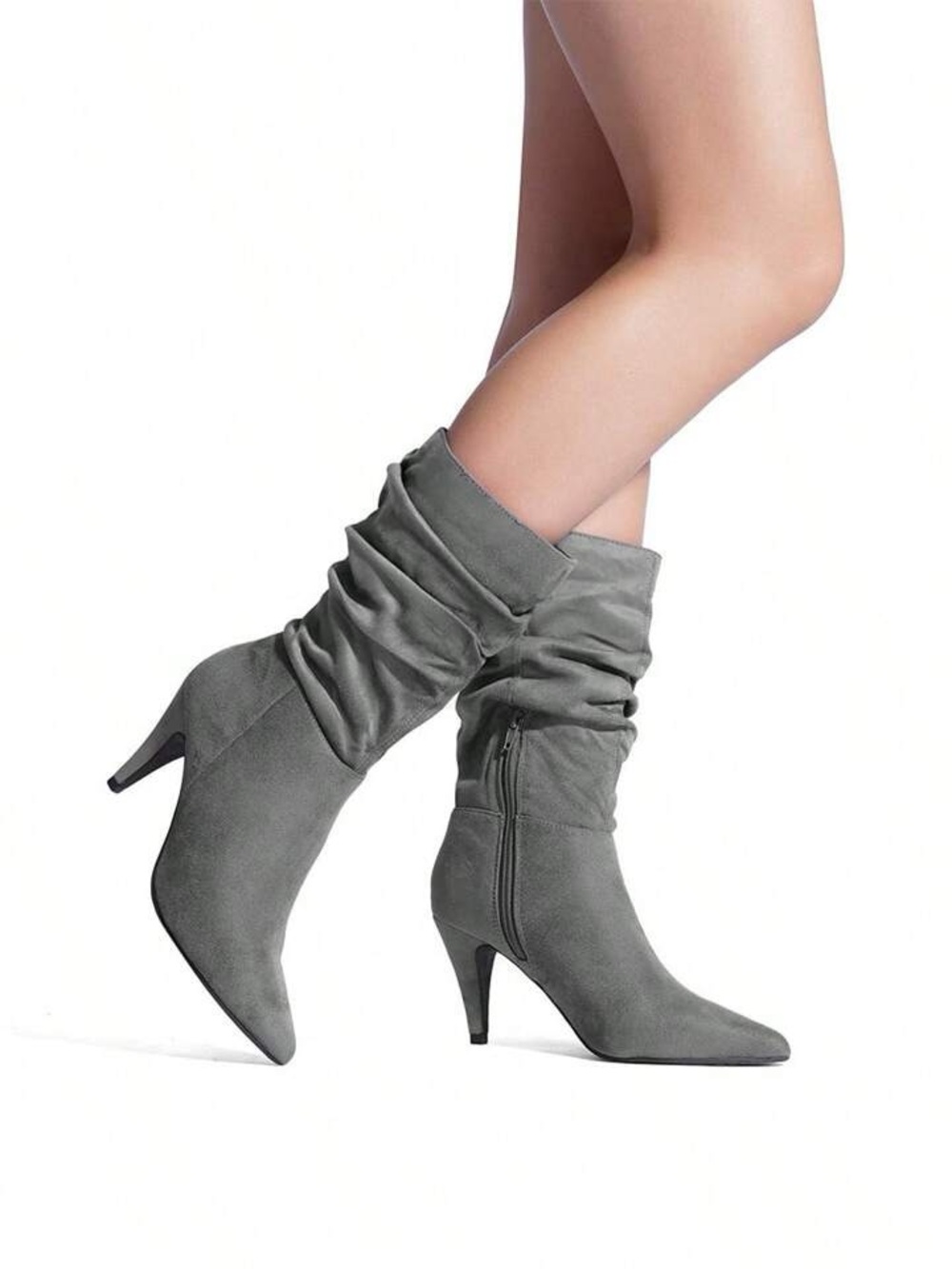 Christian Siriano Grey (Ripley) Women’s Slouch Boot Size 9